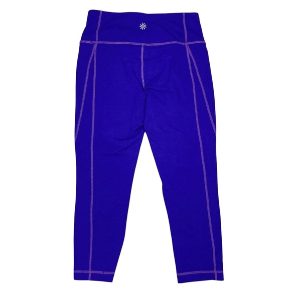 ATHLETA Purple Revelation Capri Compression Pants - Picture 2 of 3